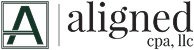AlignedCPA Logo - Black